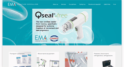 Desktop Screenshot of ema-sas.com